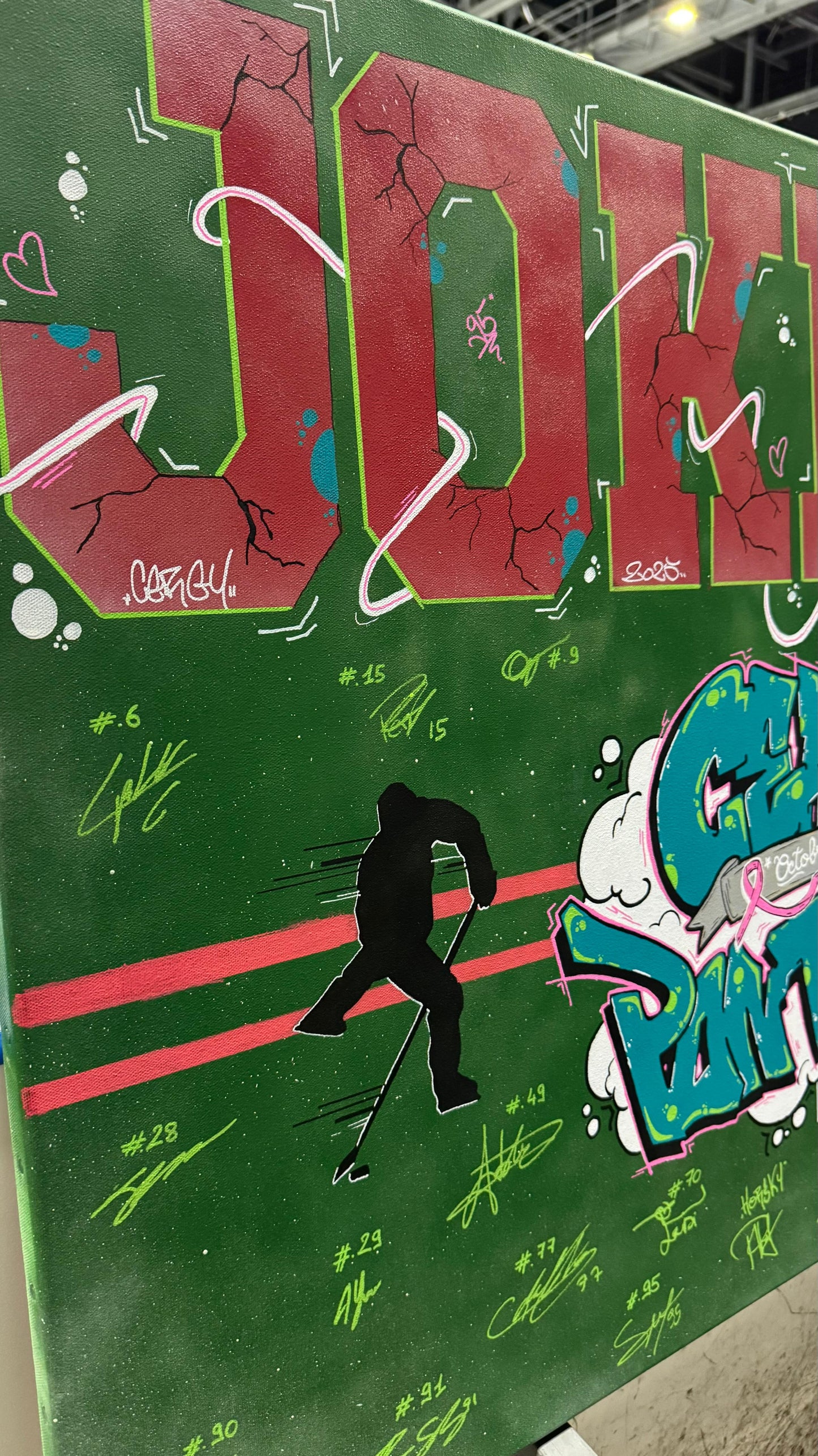 Tableau Octobre Rose - Tribune K 🎀