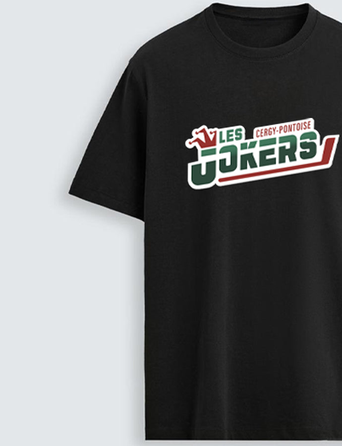 Tee-shirt noir "Les Jokers"
