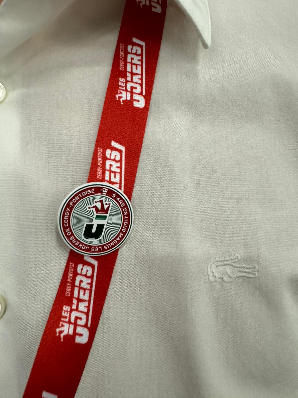 Pack 2 Pin's Collector "J" et "5 ans Ligue Magnus"