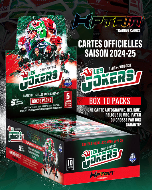 Pack de 10 paquets -  Carte Kptain 2024-2025
