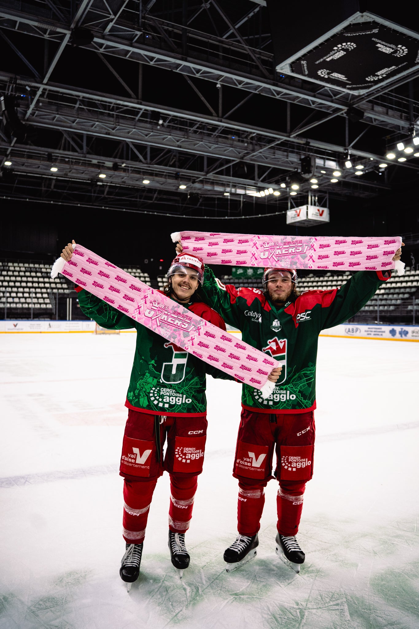 Écharpe Octobre Rose