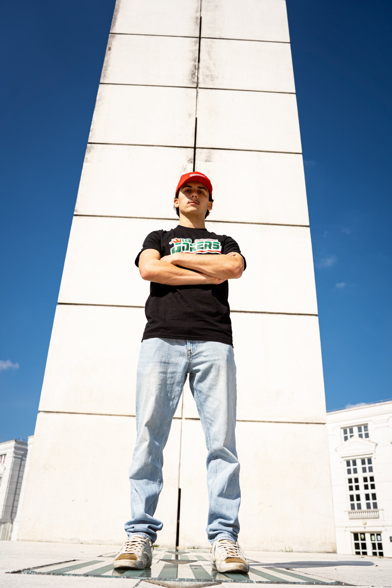 Tee-shirt noir "Les Jokers"