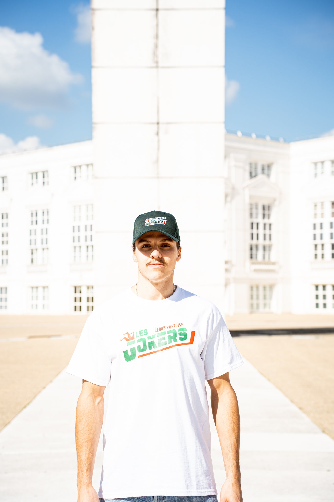 Tee-shirt Blanc "Les Jokers"