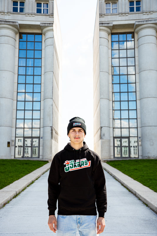 Hoodie noir "les Jokers"