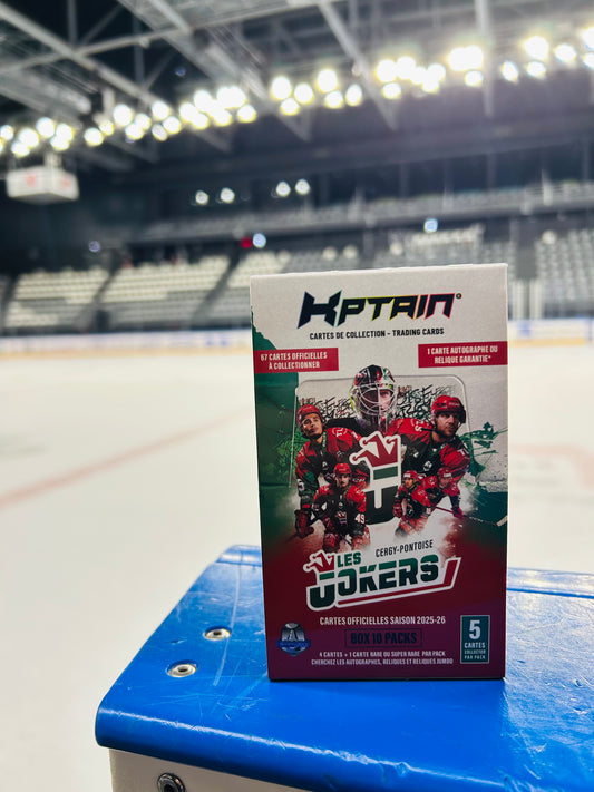 Pack de 10 paquets -  Carte Kptain 2025/2026