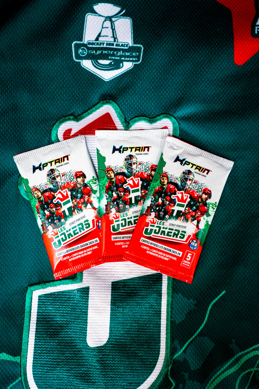 Pack de 3 paquet - Carte Kptain 2025/2026