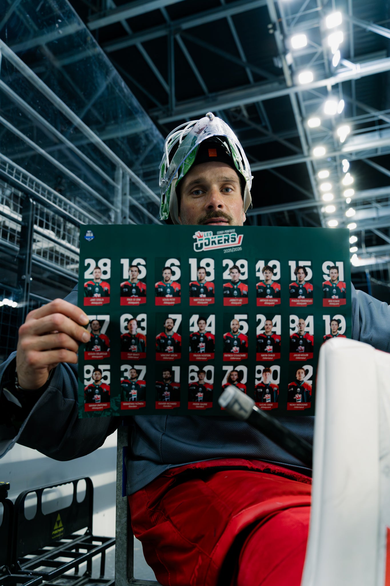 Affiche officielle de l'équipe 2025-2026