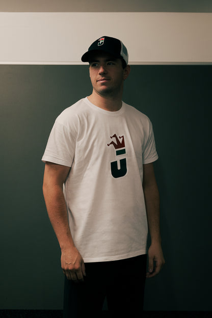 Tee-shirt blanc "J"