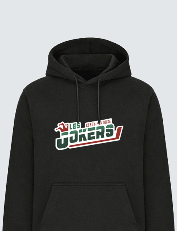 Hoodie noir "les Jokers"