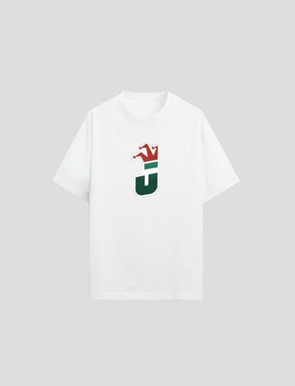 Tee-shirt blanc "J"